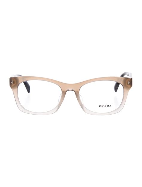 prada square eyeglasses